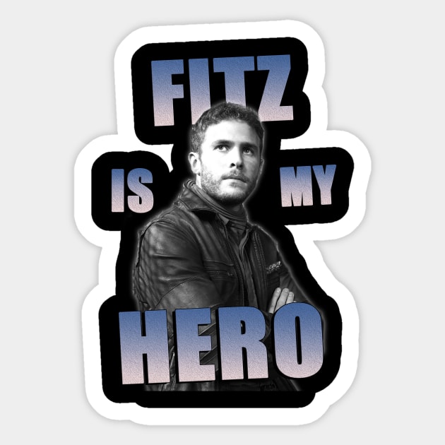 Fitz Sticker by SarahMosc